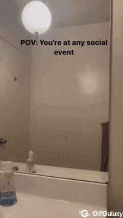 Me to a social event