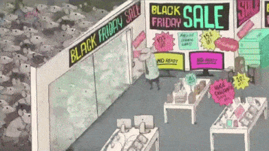 Black friday animation
