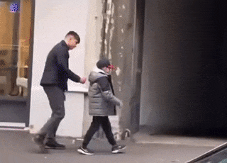 Kidnapping of boy and girl reaction