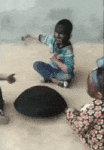 Sooty children play