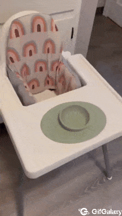 Strong plate for baby food
