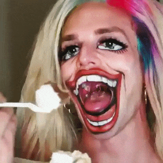 Crazy makeup mask
