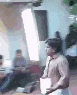 Man chair and slap