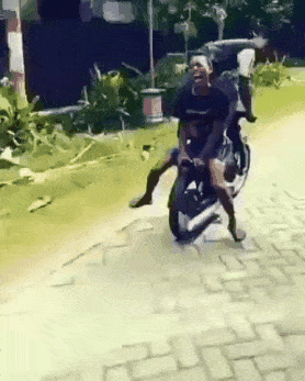 Fall from the engine and passenger