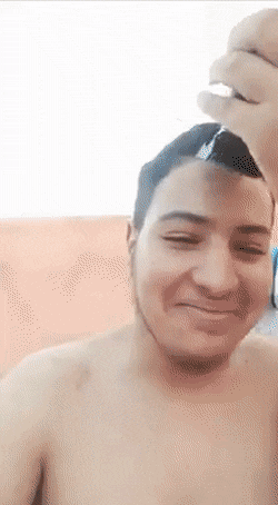 Broken haircutting machine