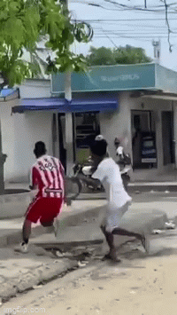 Prank with ball