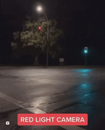 Red light camera
