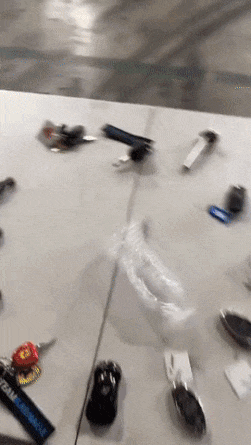 Roulette with cars and slippers