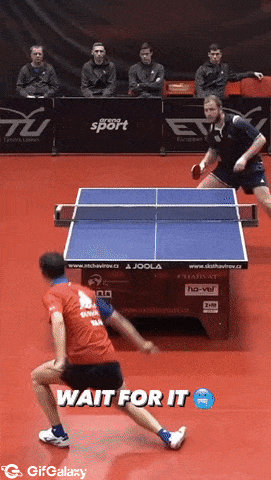 Perfect point in table tennis