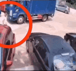 Strong guy and parking