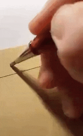 Secret message on letter