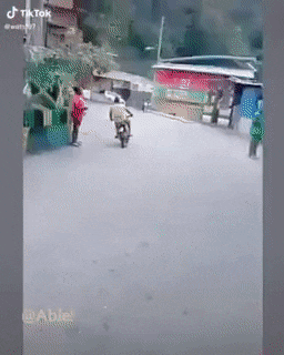Somersault over engine