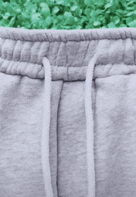 Tying rope on tracksuits