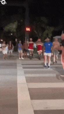 Santa Claus in heels