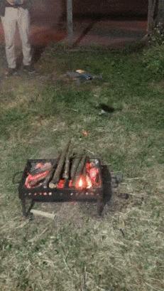 Drone and grill