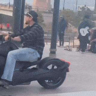 Clumsy guy and fall