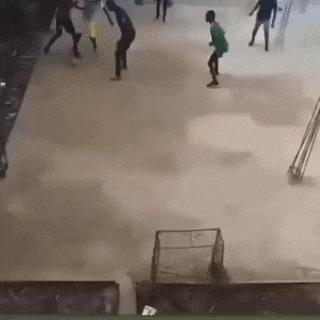 Football on small goals