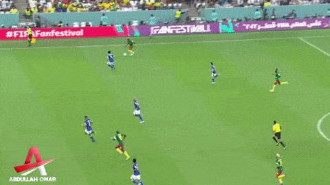 Cameroon vs Brazil shirt removal
