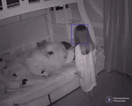 Daughter frightens mother