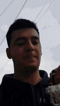 Guy with sandwich and gym