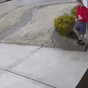 Ice and slippers