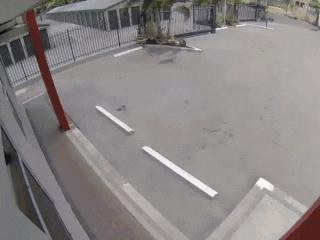 Overturning cars parody