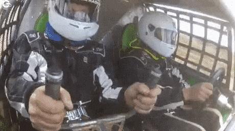 Desert rally and cactus