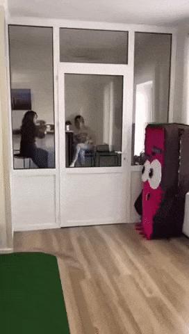 Joke with door locked