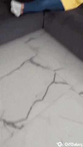 Woman with mask on face